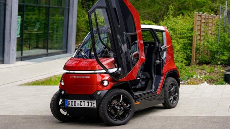 City Transformer Microcar, který mění své rozměry za jízdy