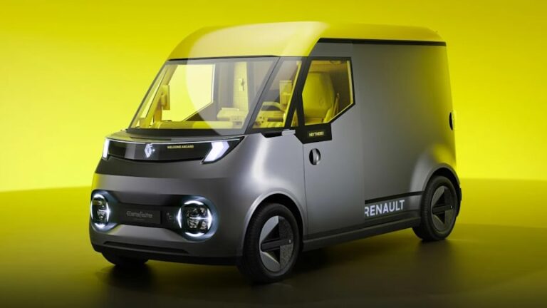 Nová elektrická koncepční dodávka Renault Estafette